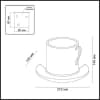Настенный светильник Odeon Light Gesso 3548/1W