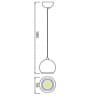 Подвесной светильник Horoz Astra 10W 6400K 020-001-0010 HL870LRED