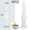 Парковый столб FUMAGALLI IAFET 000.162.000.W0