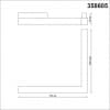 Трековый светильник для низковольного шинопровода IP20 LED 4000K 24W 48V FLUM 358605 SHINO NT21 000 белый   NOVOTECH FLUM 358605