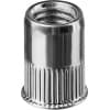 Резьбовые заклепки Nut-R, М10, 150 шт, стальные с насечками, уменьш. бортик, KRAFTOOL 311708-10