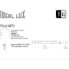 Настенный светильник Ideal Lux Prive PRIVE' AP8 CROMO