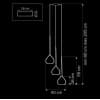 Подвесная люстра Lightstar Forma 808232