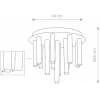 Потолочная люстра Nowodvorski Stalactite 8356