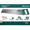 Ножовка по ламинату "Alligator LAMINATOR 11", 500 мм, 11 TPI 3D зуб, KRAFTOOL 15207