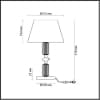 Настольная лампа Odeon Light Candy 4861/1TC