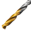 Сверло спиральное по металлу 5,5 x 93 мм, Р6М5, Golden Tip  Denzel 718234