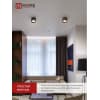 Светильник потолочный IN HOME НПБ DECO-GX53-RS-BG под лампу GX53 90х51мм черный 4690612046402