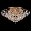 Люстра хрустальная Eurosvet Crystal 10081/12 золото/прозрачный хрусталь Strotskis