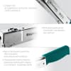 Высокоскоростной стальной cкобозабиватель тип 53(6-10мм), KRAFTOOL HAMMER TACKER 3153