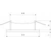 Точечный светильник Elektrostandard Dorma 25001/01