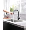 Смеситель Lemark Comfort (LM3075BL) для кухни  с подключением к фильтру с питьевой водой