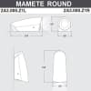 Фасадный светильник FUMAGALLI MAMETE ROUND 2A3.000.000.LXZ1L