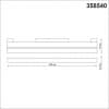 Трековый светильник для низковольного шинопровода IP20 LED 4000K 24W 48V FLUM 358540 SHINO NT21 000 белый   NOVOTECH FLUM 358540