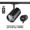 Однофазный трековый диммир.св-к с ДУ IP20 LED 3000-6500К 20W 220-240V NAIL 358359 PORT NT20 045 черный