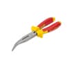 Длинногубцы изогнутые Insulated, 200 мм, двухкомпонентные рукоятки Matrix Professional 17474