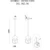Подвесной светильник Zortes Ice Cube ZRS.1005.01