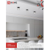 Светильник потолочный IN HOME НПБ-SOFT-GX53 TB-FL-BL под GX53 матовый плафон, 82х70мм черный 4690612057996