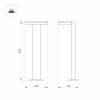 Наземный светильник Arlight TENT 029969(2)