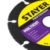 STAYER MultiCut 115х22,2мм, диск отрезной по дереву для УШМ 36860-115