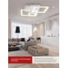 Светильник светодиодный IN HOME ELEGANT ARISTO-W 60Вт 230В 3000-6500K 4700Лм 531х448х151мм пульт ДУ белый 4690612047270