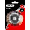Щетка MIRAX чашечная со шпилькой 75 мм, проволока 0.5 мм, 35148-075