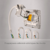 Розетка компьютерная Ethernet RJ-45 cat. 6A экранированная (белый) W5120101