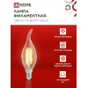 Лампа светодиодная IN HOME LED-СВЕЧА НА ВЕТРУ-deco 4PACK 9Вт 230В Е14 4000К 1040Лм (4шт./упак) прозрачная 4690612053455