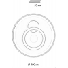 Потолочный светильник Sonex Gemini 7785/85L