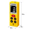 Дальномер лазерный, "LDM-40", дальность 40 м, 5 функций, STAYER Professional 34956