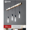 Лампа светодиодная IN HOME LED-T30-deco 9Вт 230В Е27 4000К 1140Лм 225мм прозрачная 4690612050881
