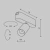 Трековый светильник Maytoni Focus LED TR103-1-5W4K-M-W