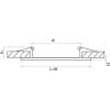 Рамка Lightstar Domino Quadro 214526