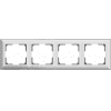 Рамка на 4 поста Werkel Fiore WL14-Frame-04 белый 4690389109157