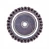 Щетка для УШМ Heavy Duty, 125 мм, М14, чашка, крученая проволока 0,5 мм Matrix 74674
