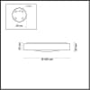 Настенно-потолочный светильник Odeon Light Lunor 4947/45CL