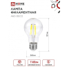 Лампа светодиодная IN HOME LED-A60-deco 4PACK 11Вт 230В Е27 4000К 1160Лм (4шт./упак) прозрачная 4690612053417