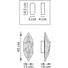 Бра Lightstar Varese 731653