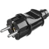 Вилка прямая STAYER 16А/220 В, 1300 Вт, черная MAXElectro 55160-B