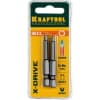 Кованые профессиональные биты KRAFTOOL HEX3, 50мм, 2шт 26127-3-50-2
