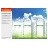Забор декоративный GRINDA 28х300 см, зеленый КЛАССИКА 422201-G