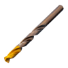 Набор сверл по металлу, 1-10 мм, Р6М5К8-TiN, Golden Tip, 19 шт Denzel 723008