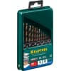 KRAFTOOL COBALT 13шт(1.5-6.5мм), Набор сверл по металлу HSS-Co(8%), сталь М42(S2-10-1-8) 29656-H13