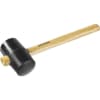 Киянка резиновая черная с деревянной ручкой STAYER 450 г 20505-65