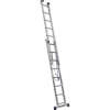 Лестница универсальная трехсекционная СИБИН число ступеней 3 х 8, алюминий, максимальная нагрузка 150 кг 38833-08