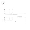 Настенный светильник Arlight VINCI 033550