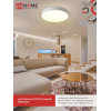 Светильник светодиодный IN HOME SCANDY SIMPLE-95RCW 95Вт 230В 3000-6500K 7600Лм 500x50мм с пультом ДУ белый 4690612057330
