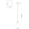 Подвесной светильник Freya Pitch FR5365PL-01CH