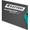 Ножовка для точного реза "Alligator BLACK 11", 500 мм, 11 TPI 3D зуб, KRAFTOOL 15205-50