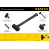 STAYER 1350 г 60 мм безынерционный молоток облитый эластомером 2042-1350
